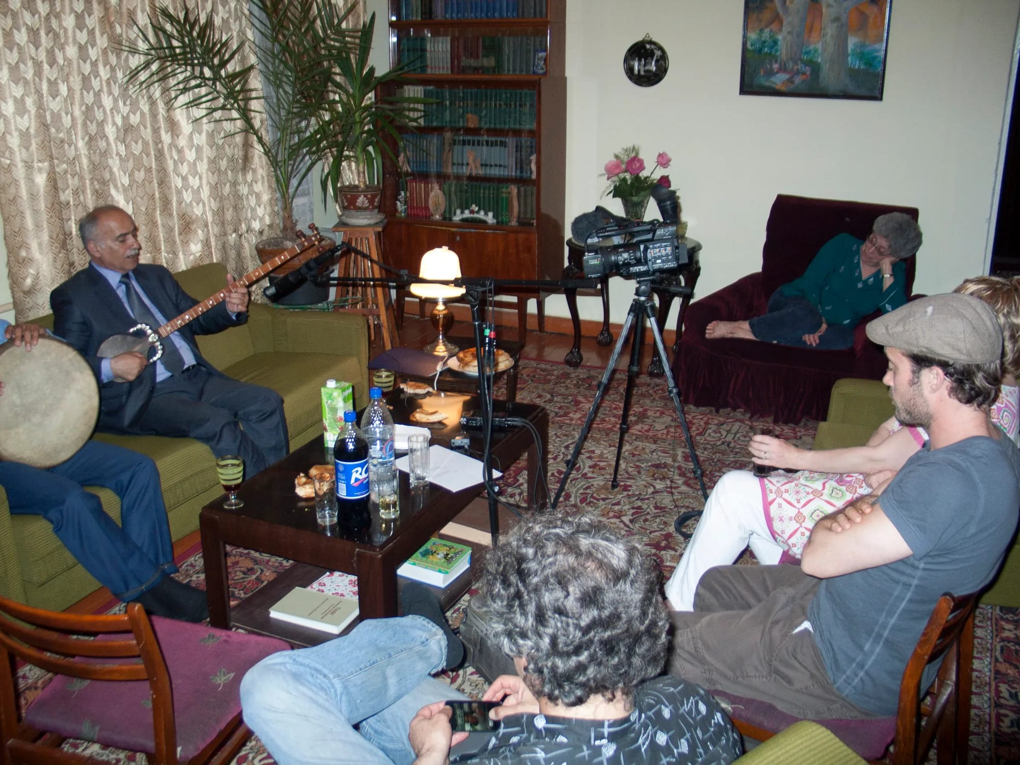 Ismoil Nazriev in Marats house