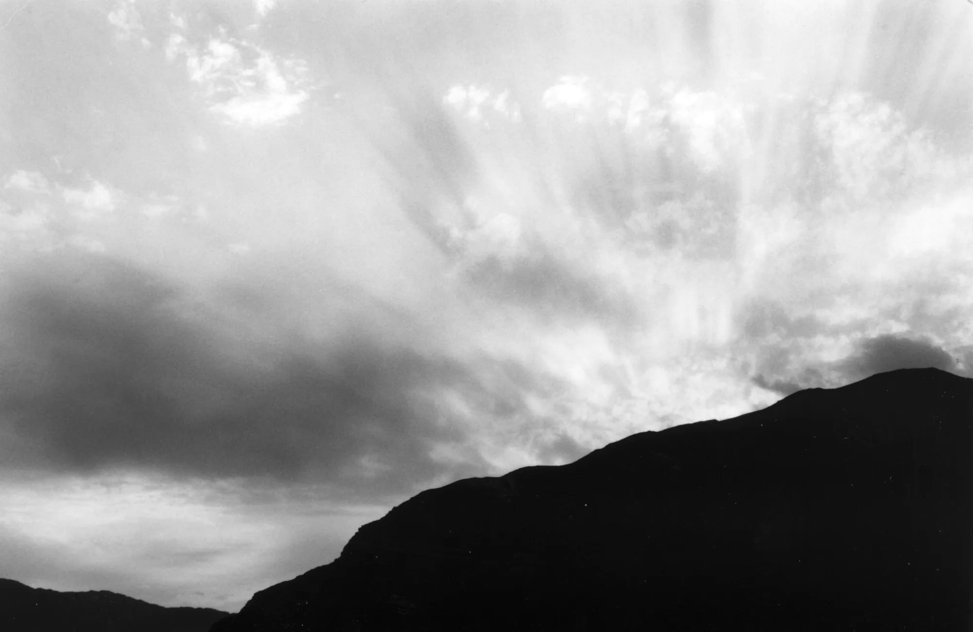 Sky near Chilas 1997