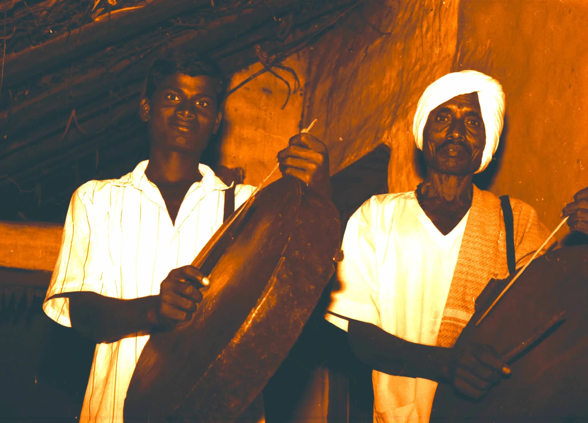 Dappu drummers in Telangana region of Andhra Pradesh