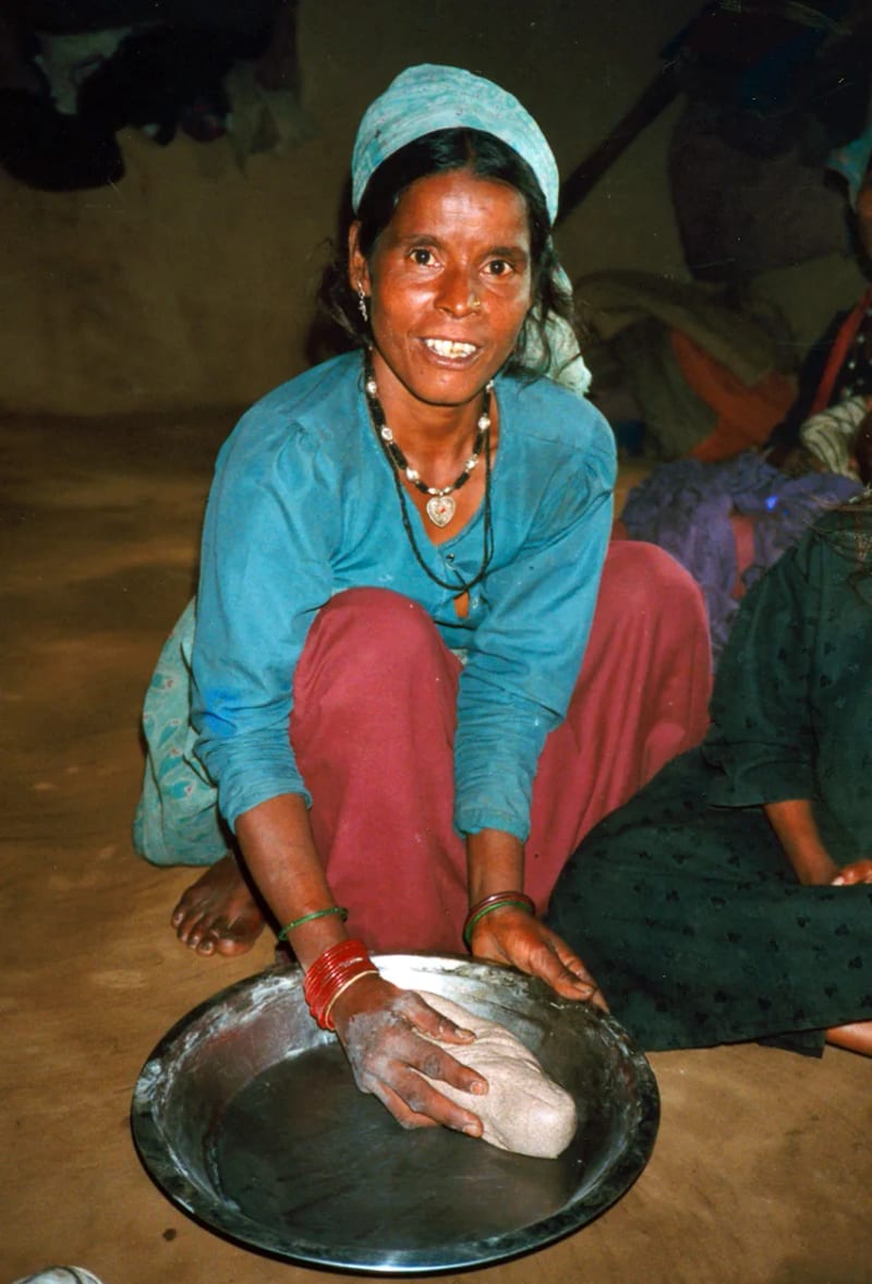 Woman in Salla village near Almora