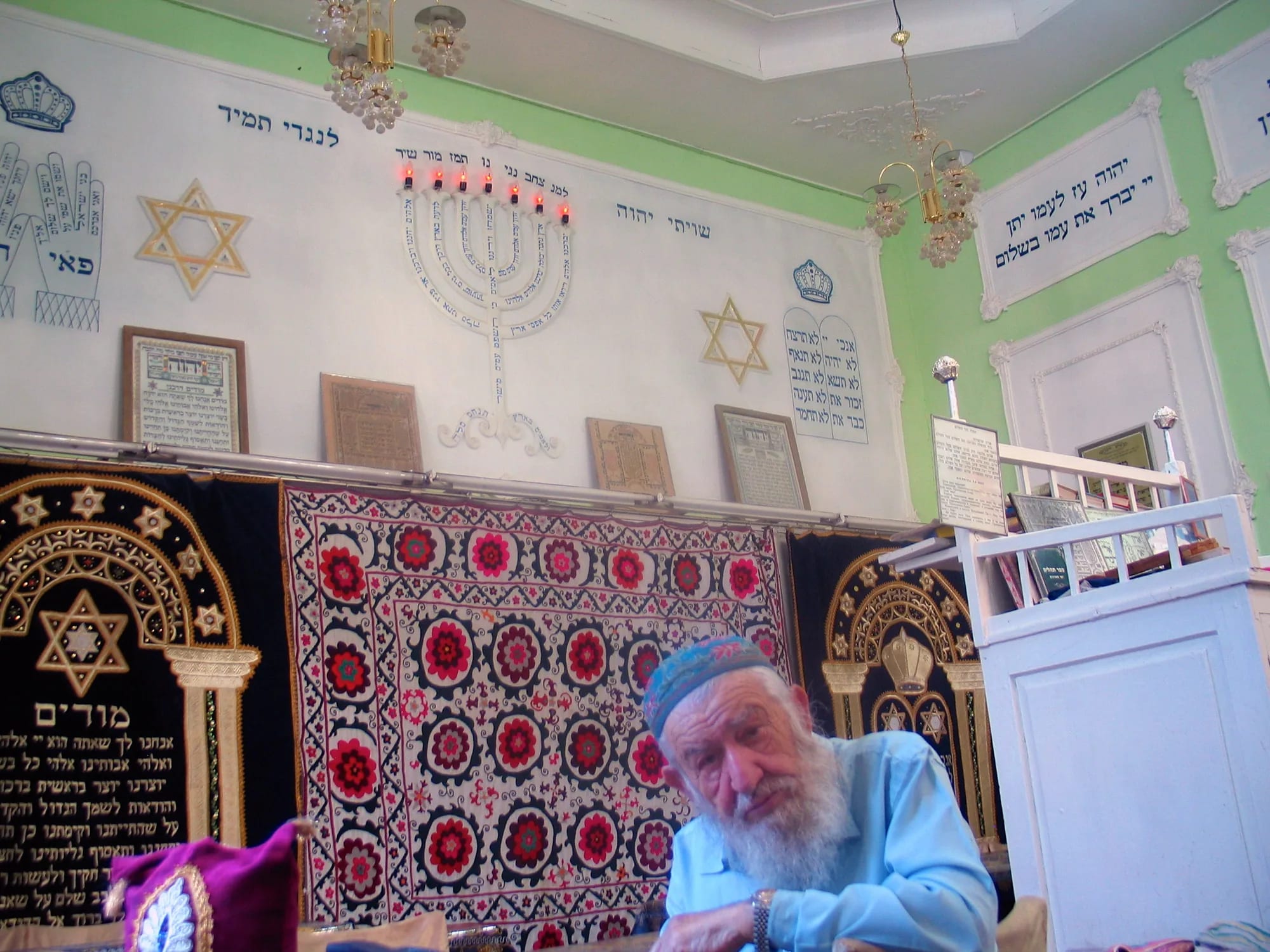 Synagogue and Rabbi in Bukhara